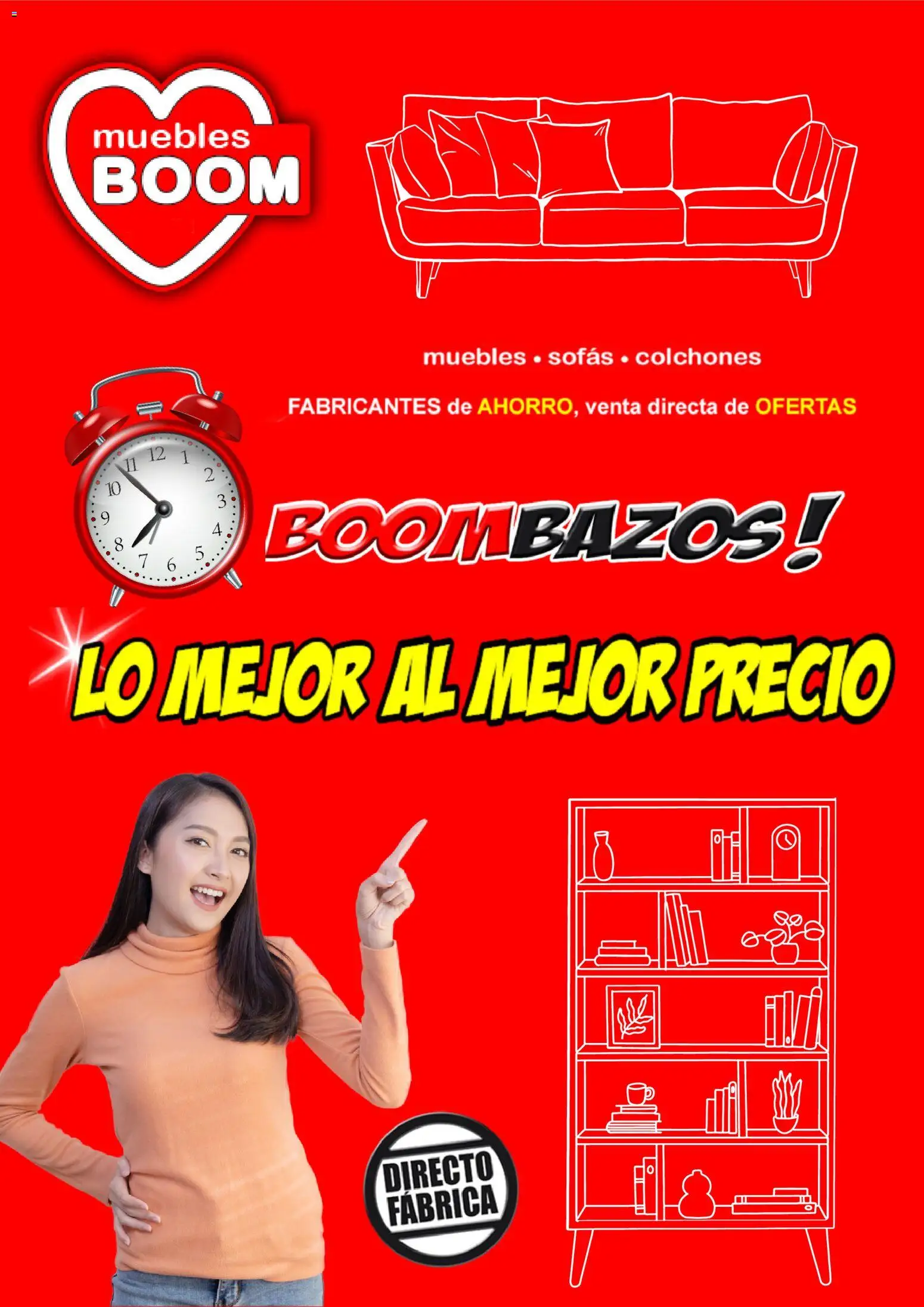 Muebles Boom folleto - Página de 1 - Válido desde 01/08/2026