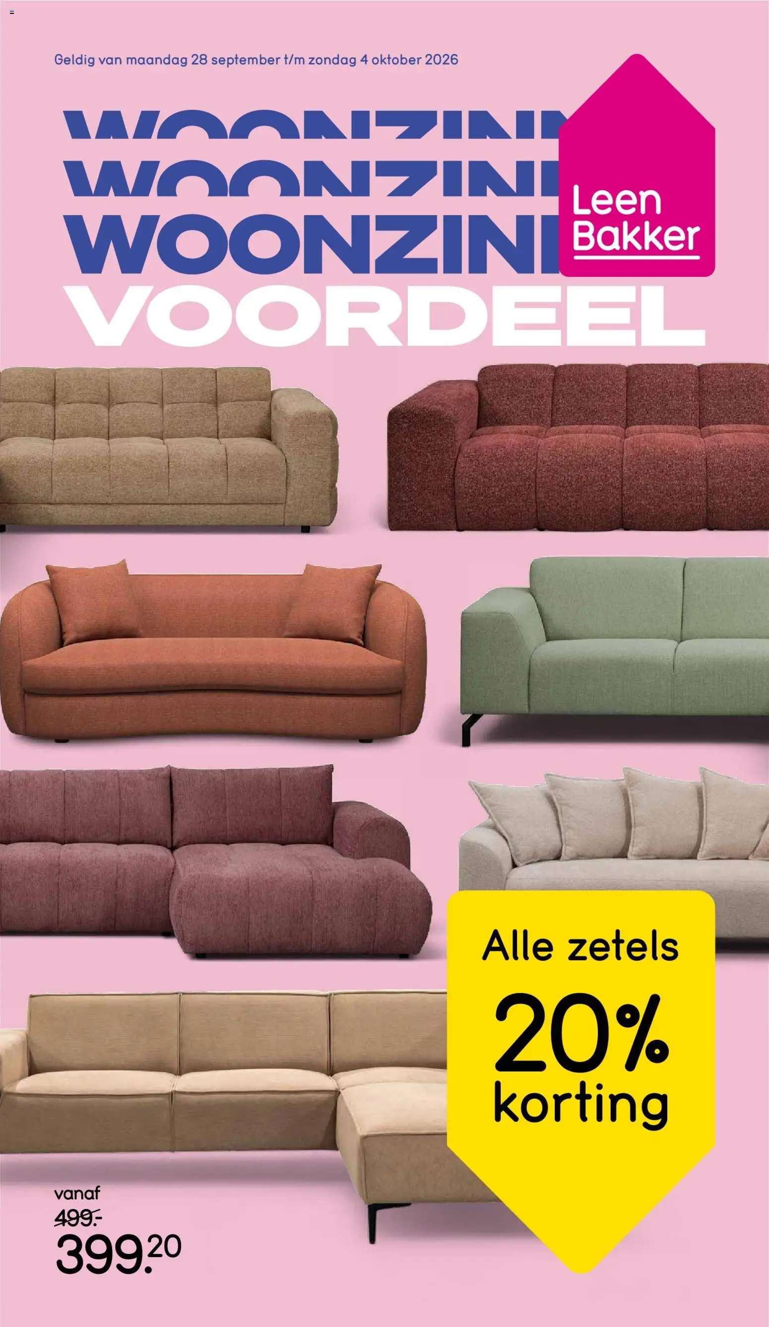 Leen Bakker folder - pagina 1- geldig vanaf 28/09/2026