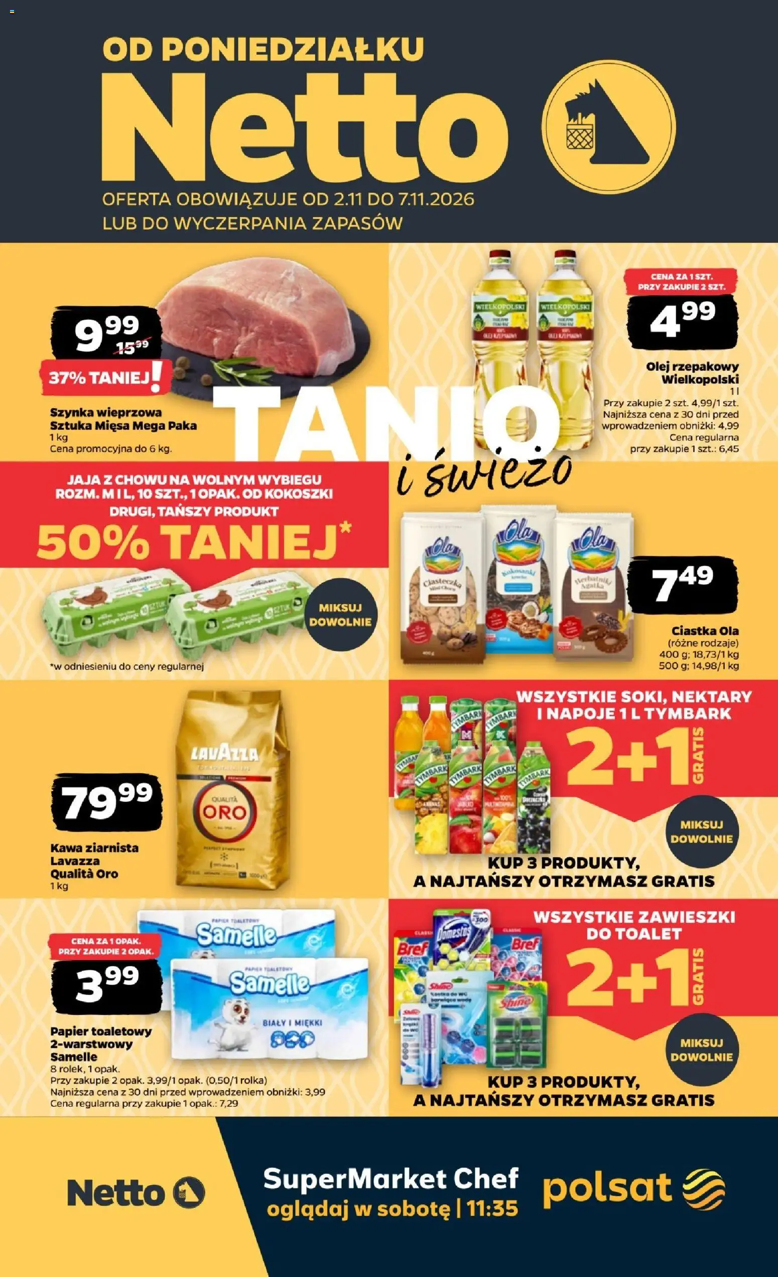 Netto gazetka od poniedziałku - strona 1- ważny od 02.11.2026