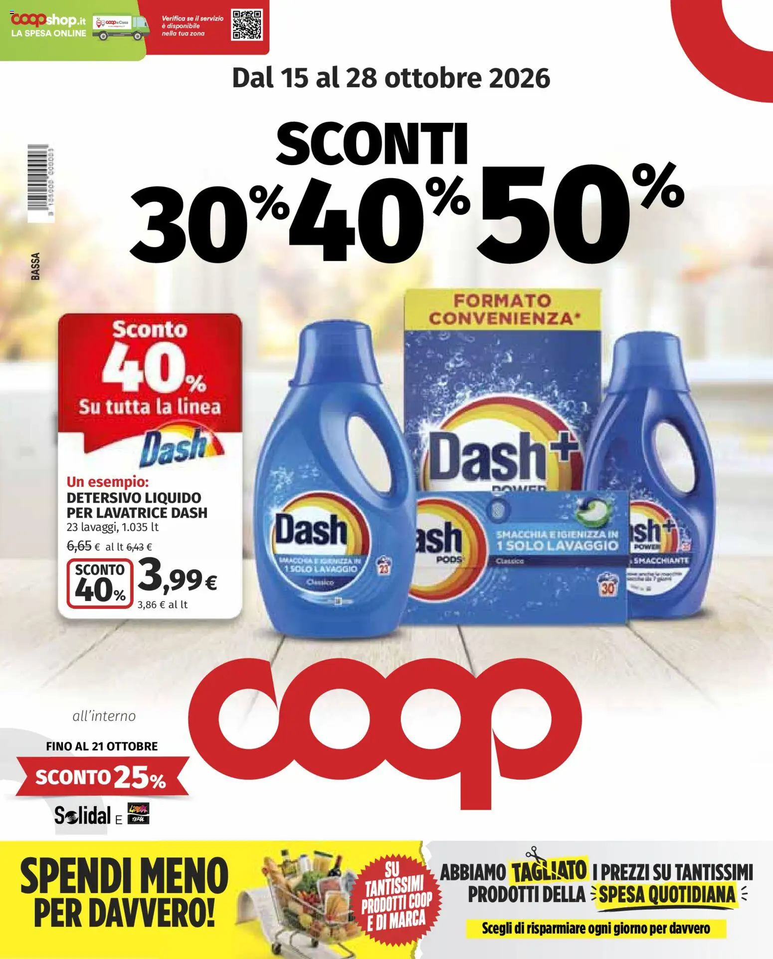 COOP volantino - pagina 1 - valido dal 15/10/2026