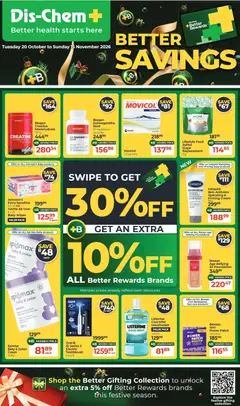 Preview Dis-Chem Specials valid from 20/10/2026