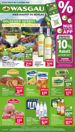 Vorschau Wasgau Prospekt gültig ab 12.10.2026
