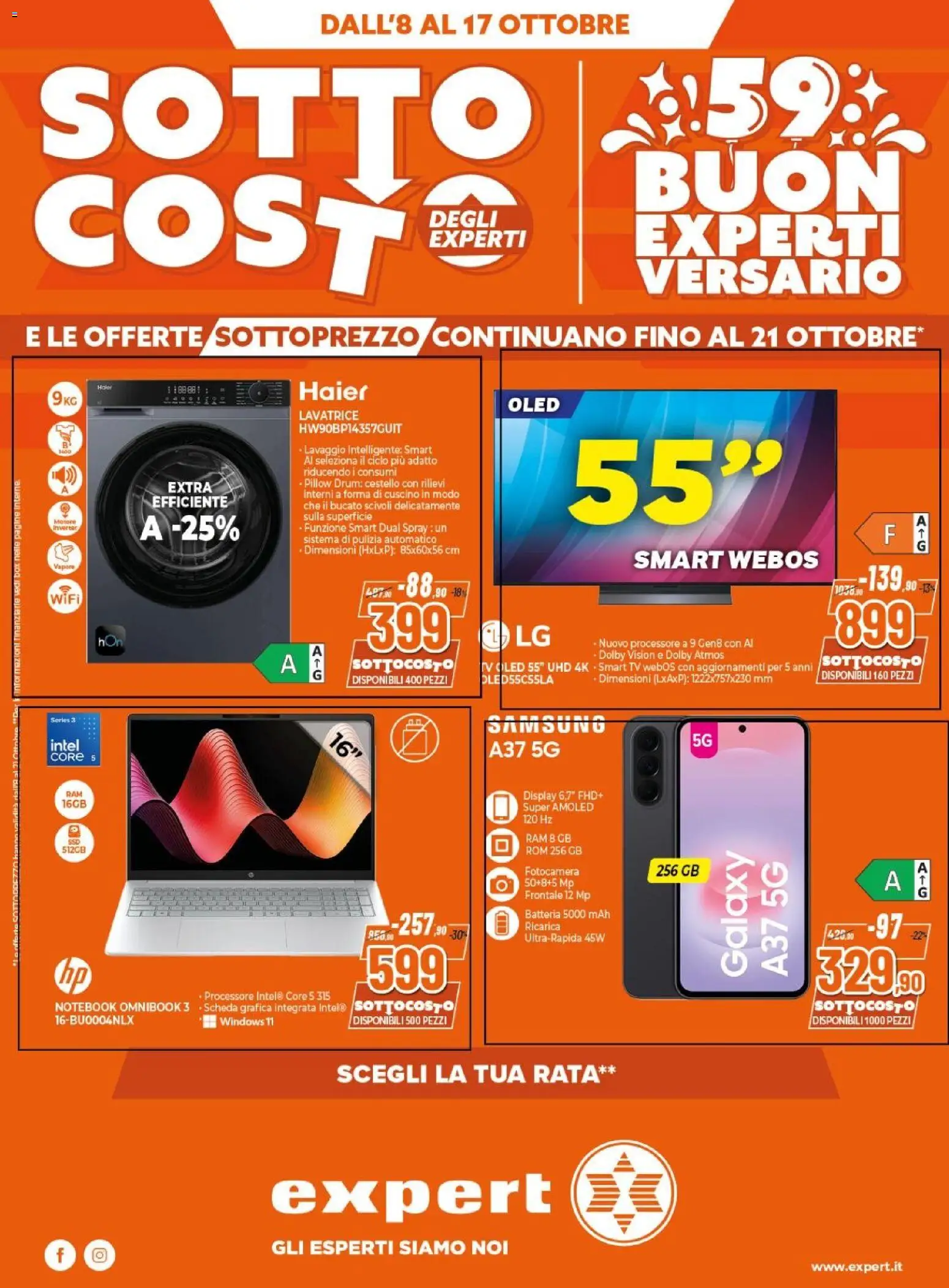 Expert volantino - pagina 1 - valido dal 08/10/2026