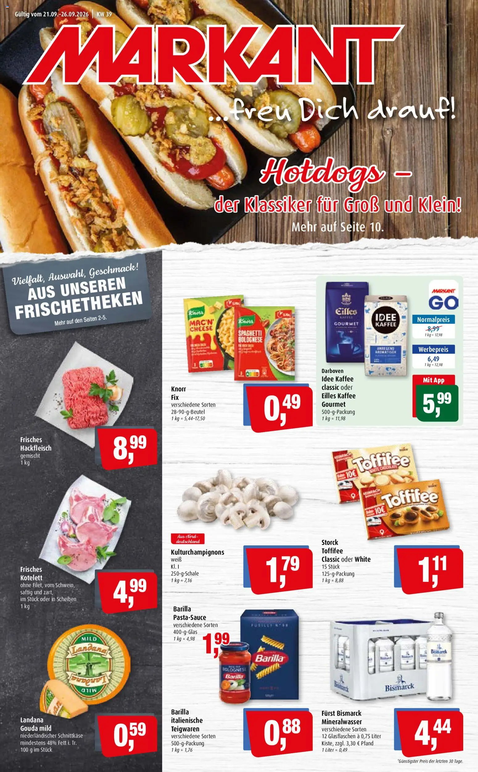 Markant Prospekt - Seite 1 - gültig ab 21.09.2026