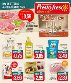 Anteprima Presto Fresco volantino valida dal 26/10/2026