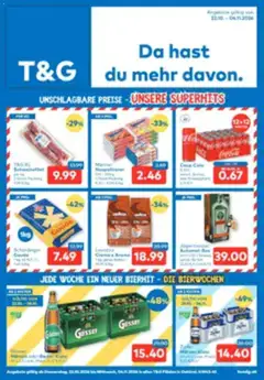 Vorschau T&G Flugblatt gültig ab 22.10.2026