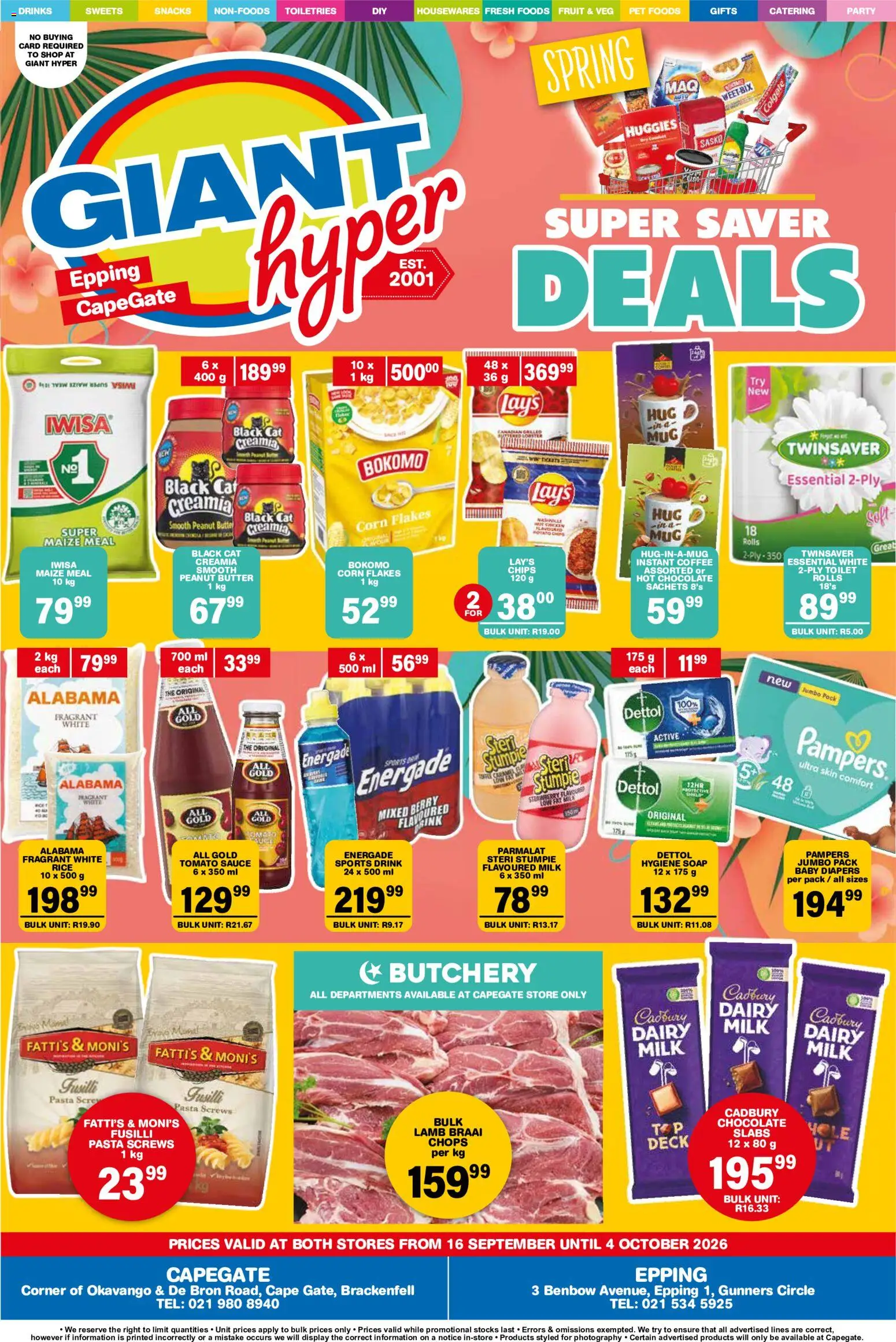 Giant Hyper Specials - page 1- valid from 16/09/2026