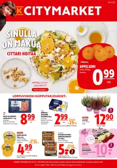 Esikatselu K-Citymarket tarjoukset voimassa alkaen 24/09/2026