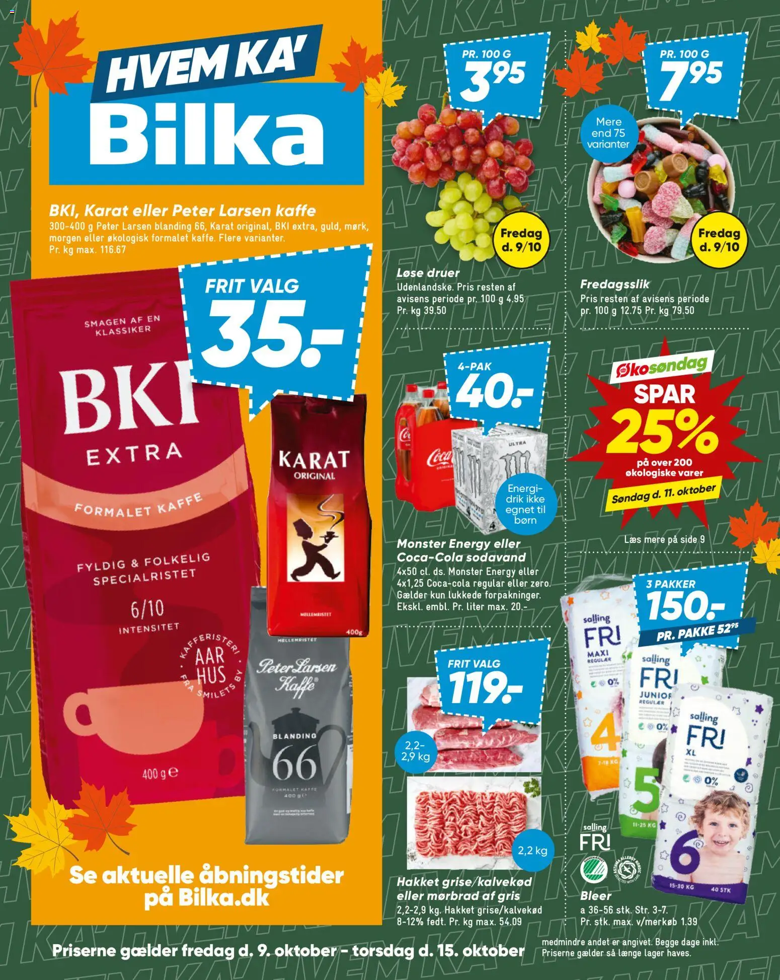 Bilka - Tilbudsavis uge 42 - side 1- gyldig fra 09/10/2026