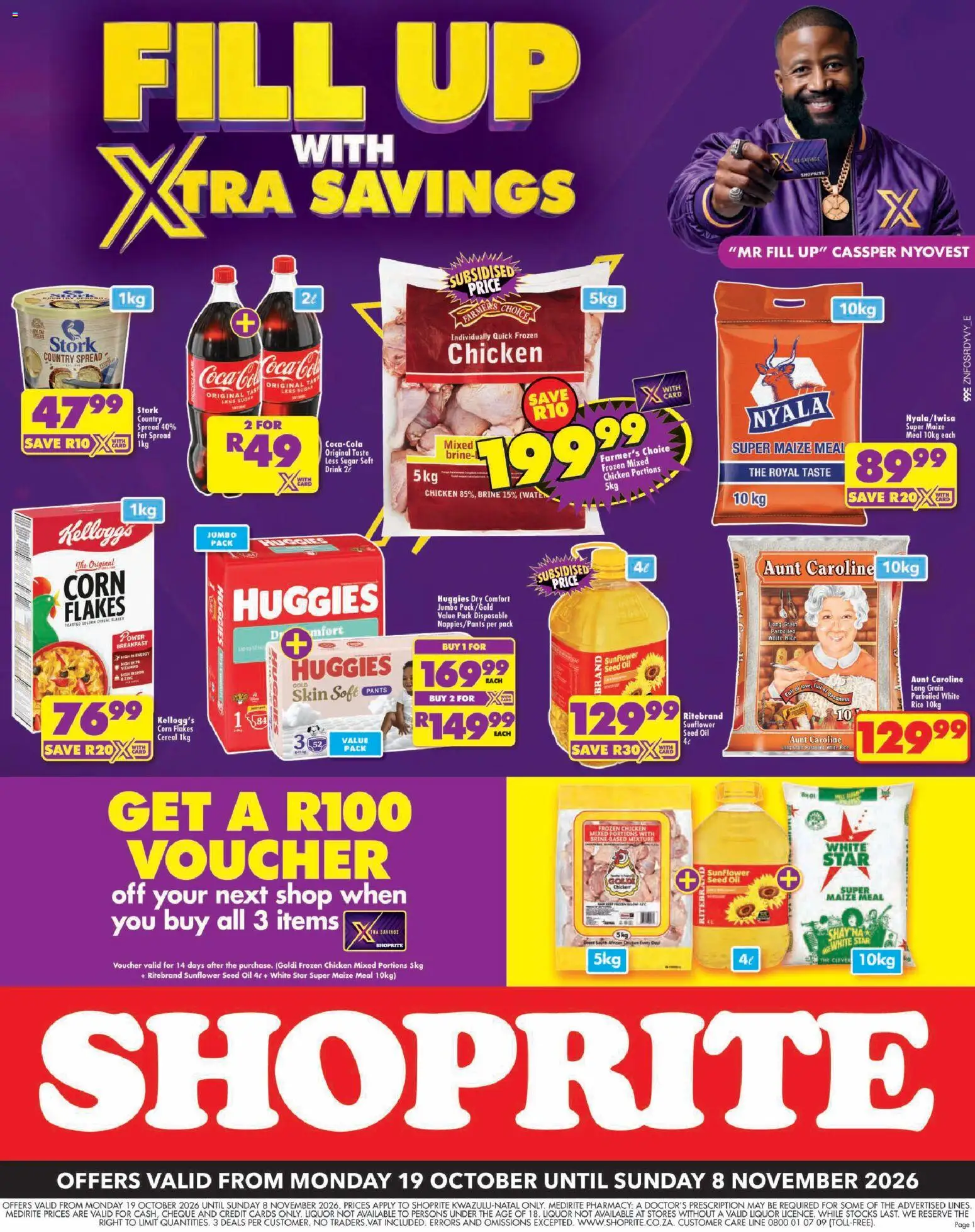Shoprite Specials - page 1- valid from 19/10/2026