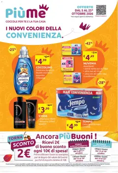Anteprima PiùMe volantino valida dal 05/10/2026