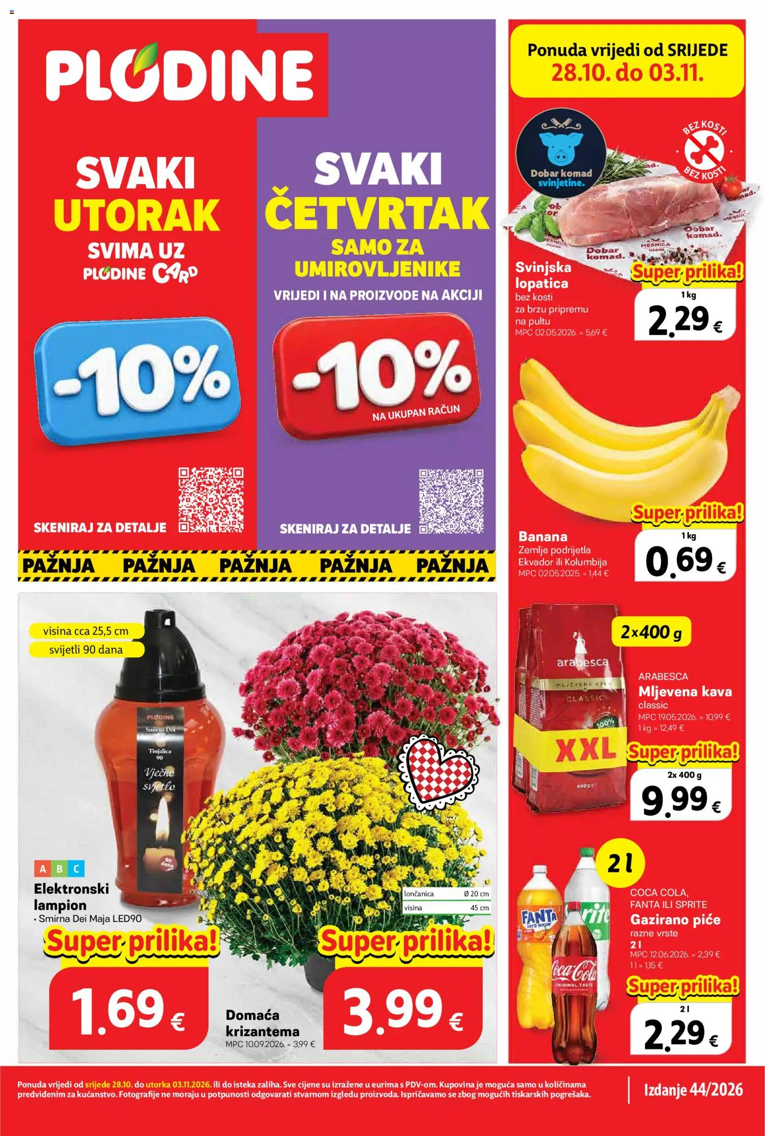Plodine Katalog - stranica 1- važeći od 28.10.2026
