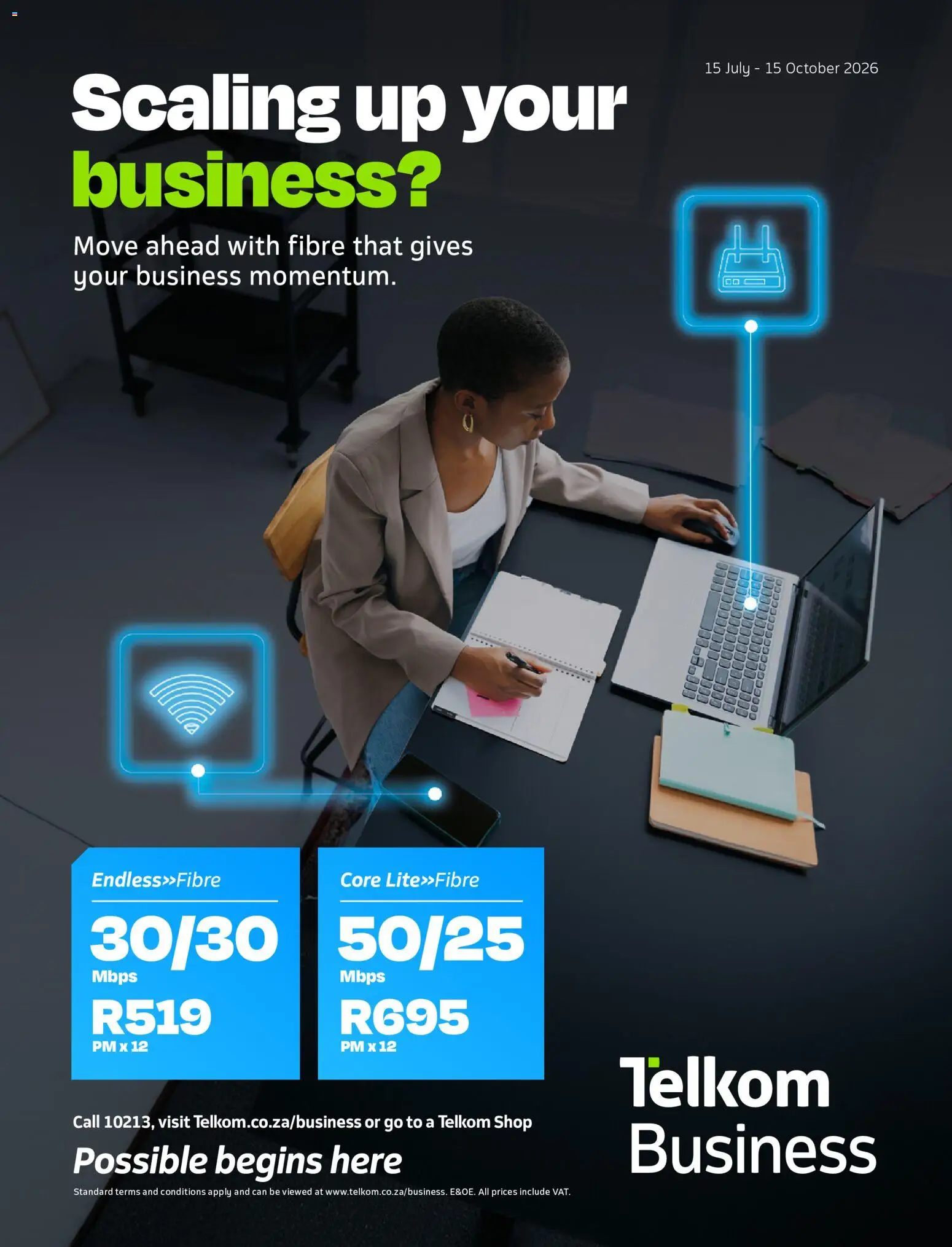 Telkom Business Deals - page 1- valid from 15/07/2026