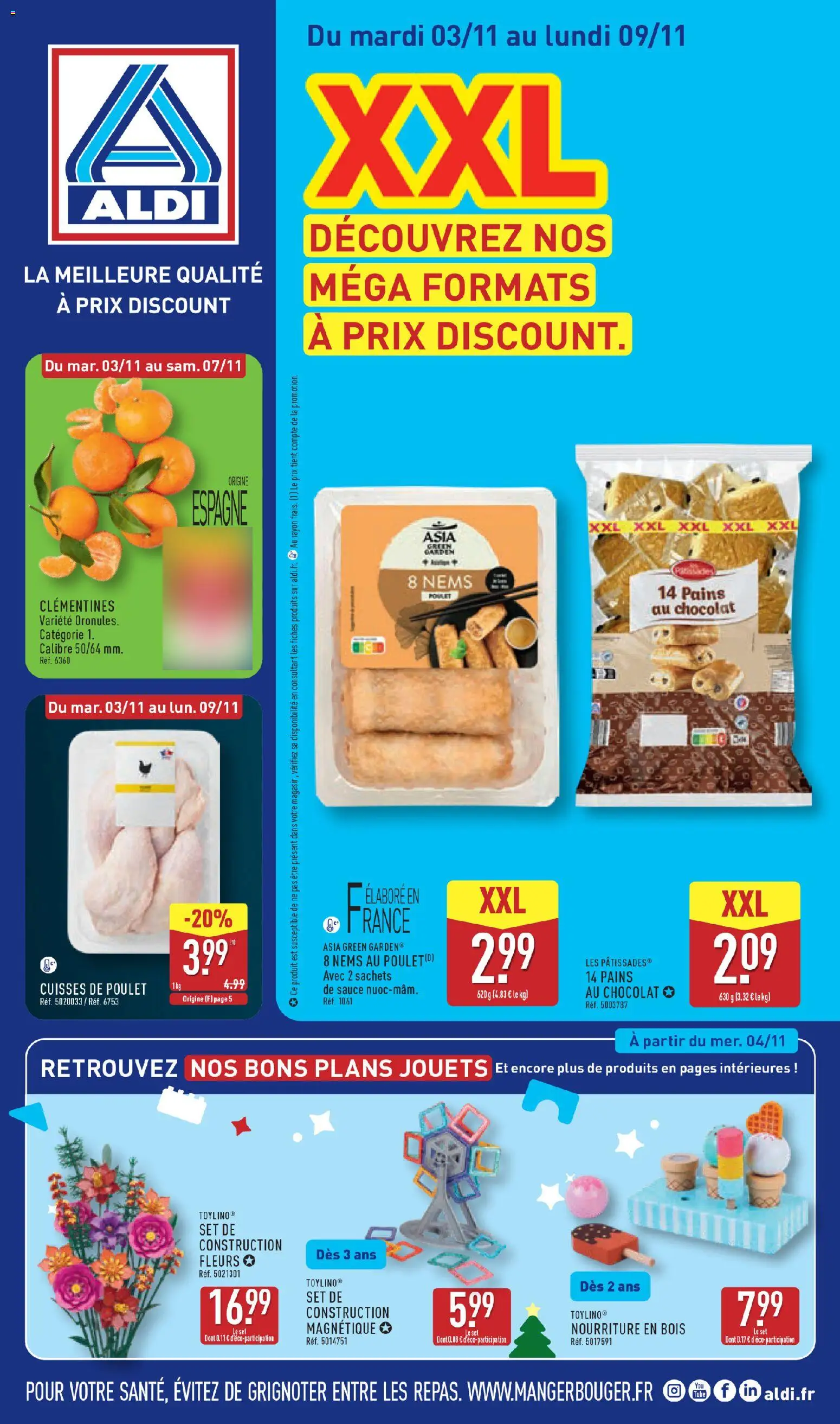 Aldi catalogue - page 1 - valable à partir du 03/11/2026