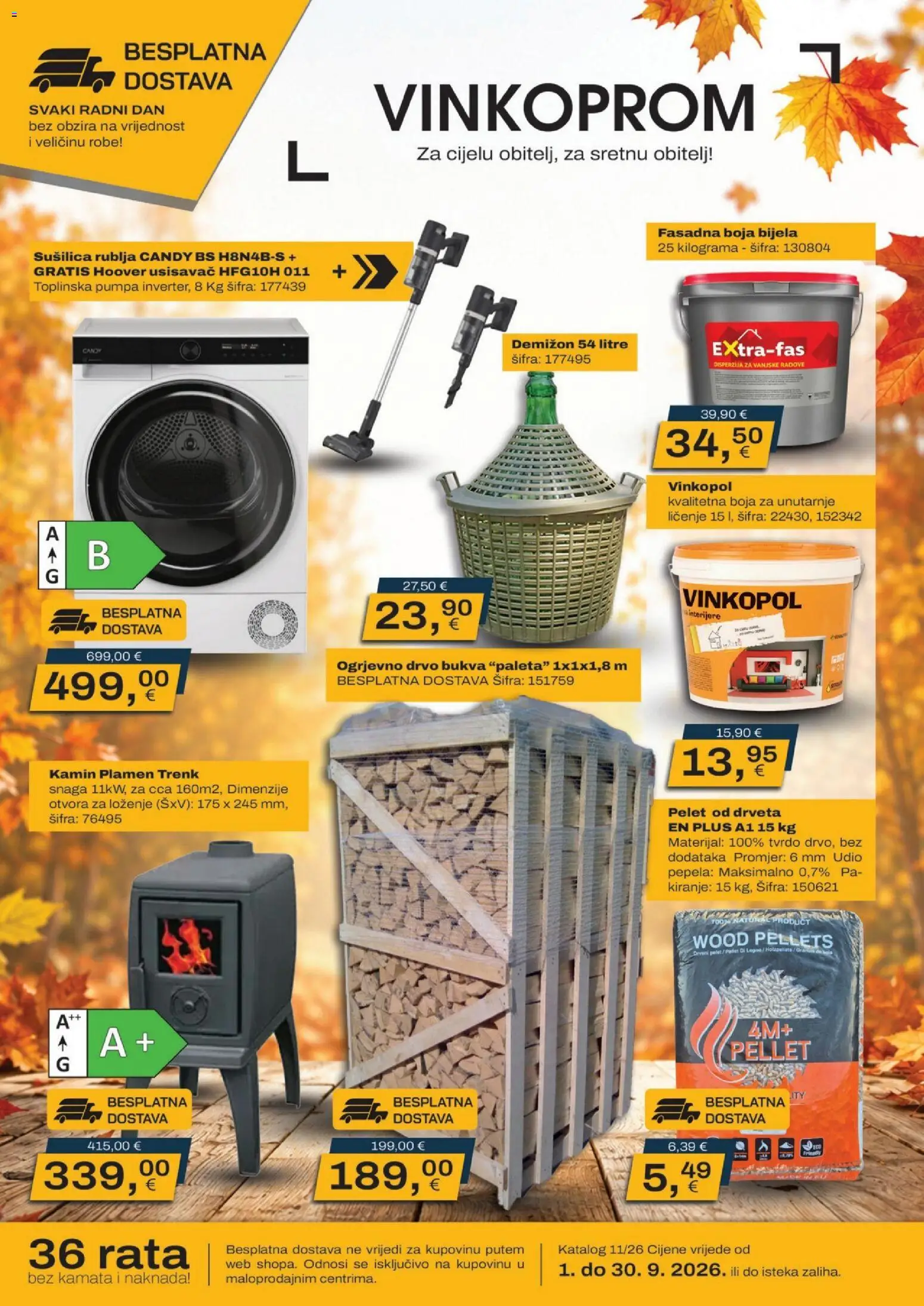 Vinkoprom Katalog - stranica 1- važeći od 01.09.2026