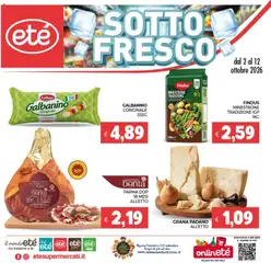 Anteprima Eté volantino valida dal 02/10/2026