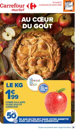 Aperçu Carrefour Market catalogue valable à partir du 13/10/2026