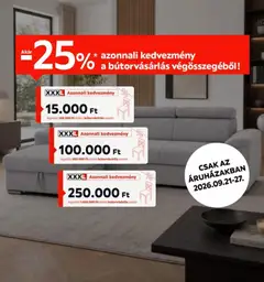 Előnézet XXXLutz akciós újság érvényes 2026.09.21.-tól
