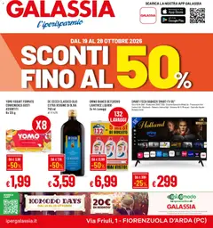 Anteprima Galassia volantino valida dal 19/10/2026
