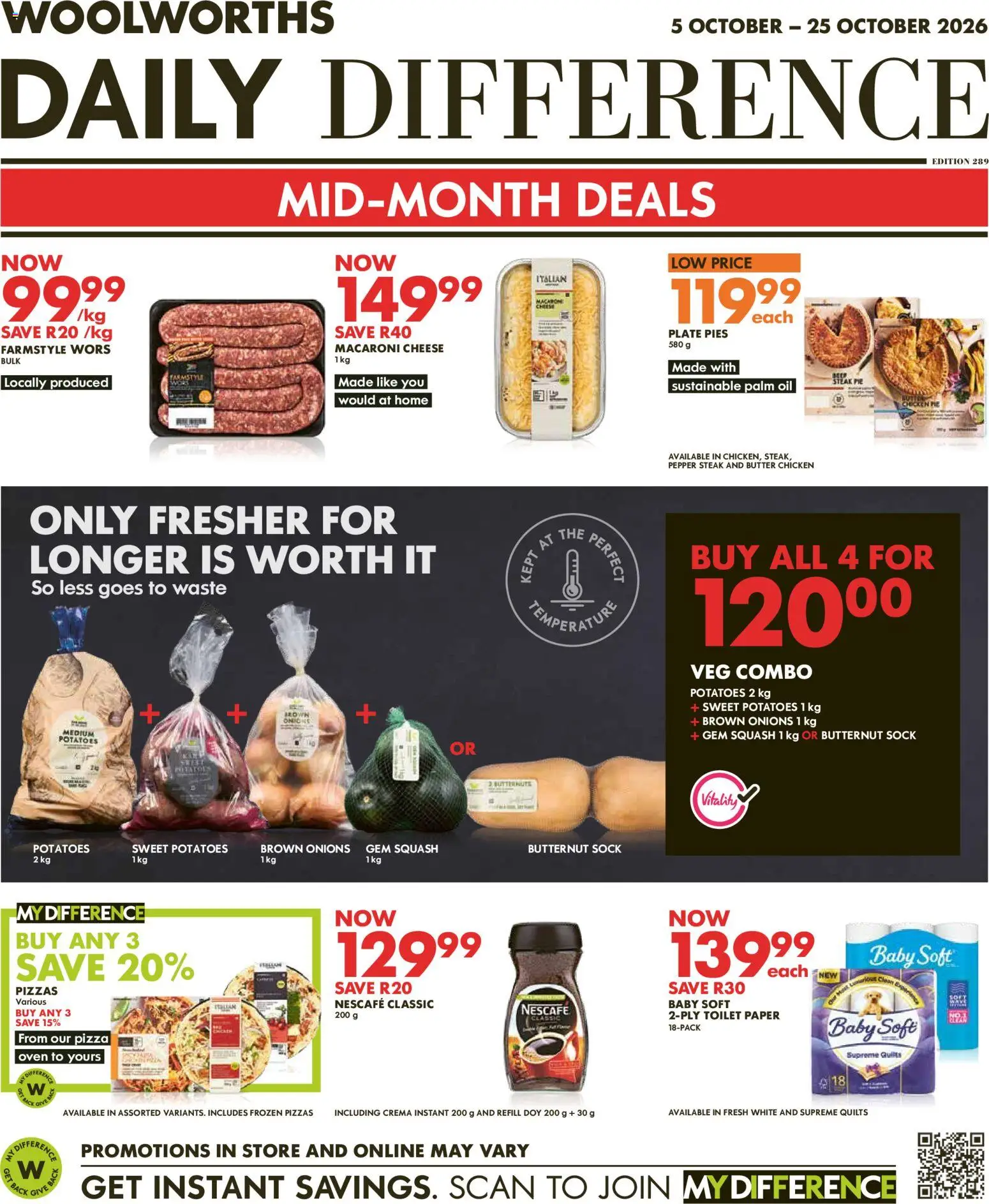 Woolworths Specials - page 1- valid from 05/10/2026