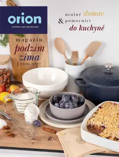 Náhled Orion katalog - Podzim/zima 2026/2027 platný od 22.09.2026