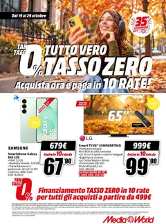 Anteprima Media World volantino valida dal 19/10/2026