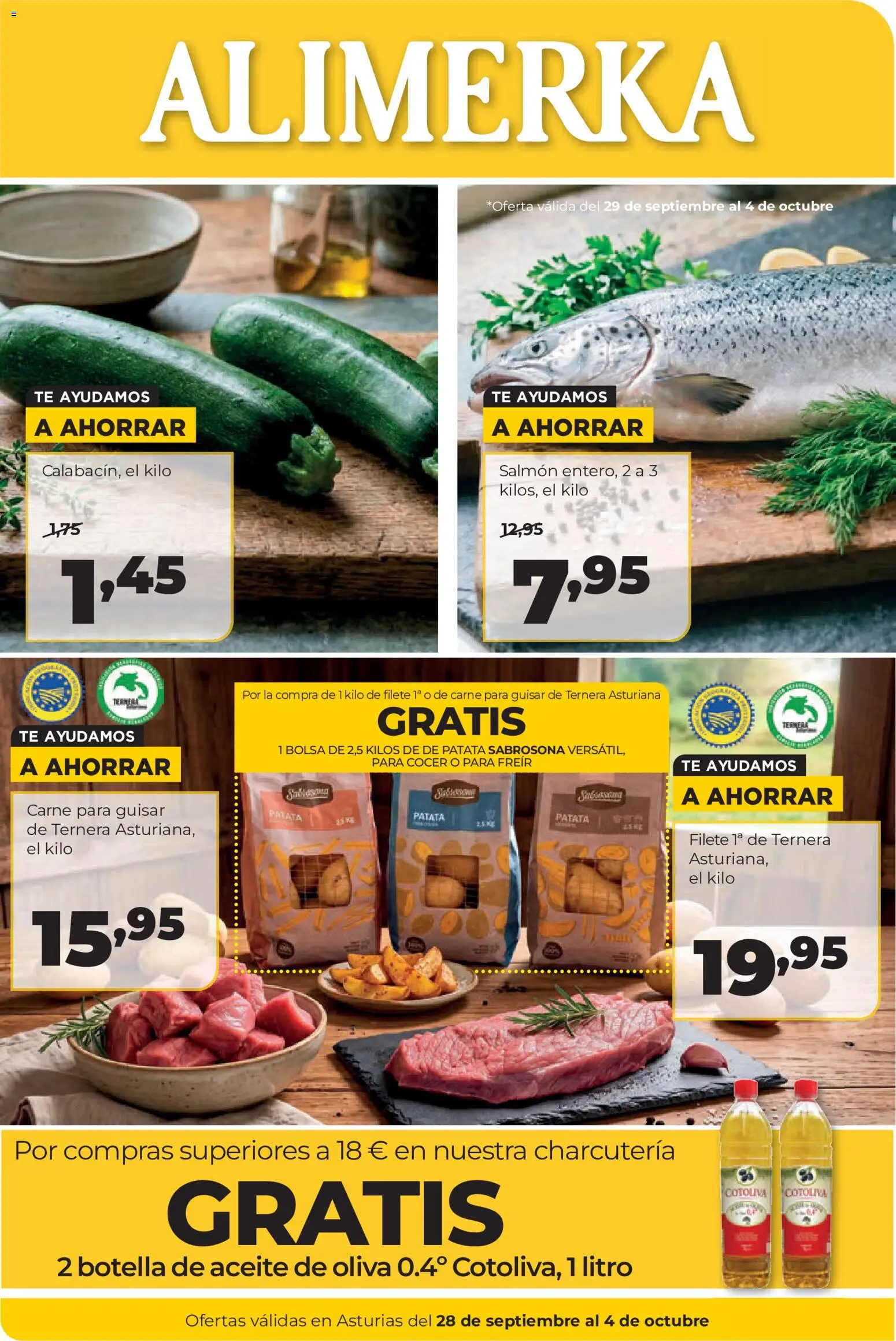 Alimerka folleto - Página de 1 - Válido desde 28/09/2026