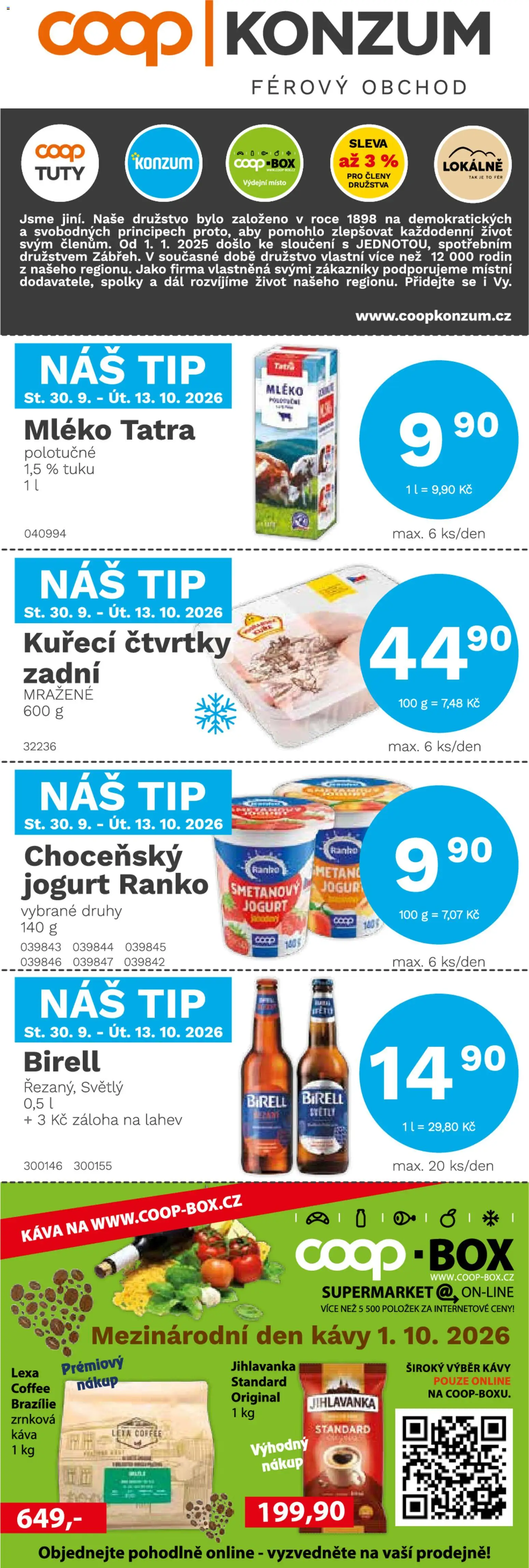 Konzum leták - strana 1- platný od 30.09.2026