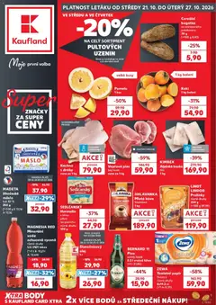 Náhled Kaufland leták platný od 21.10.2026