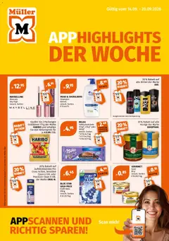 Vorschau Müller Flugblatt gültig ab 14.09.2026