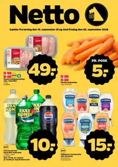 Forhåndsvisning Netto - Tilbudsavis uge 39 gyldig fra 19/09/2026