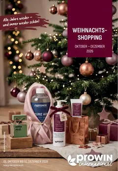 Vorschau Angebote ProWIN Oktober/Dezember 2026 gültig ab 01.10.2026