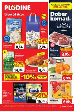 Plodine katalog od 07.10.2026