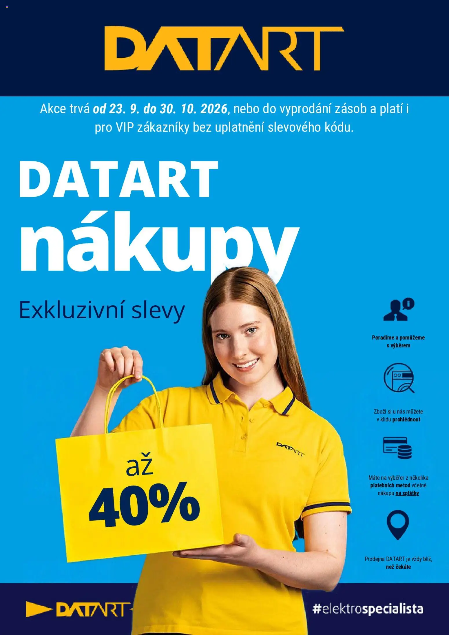 Datart leták - strana 1- platný od 23.09.2026