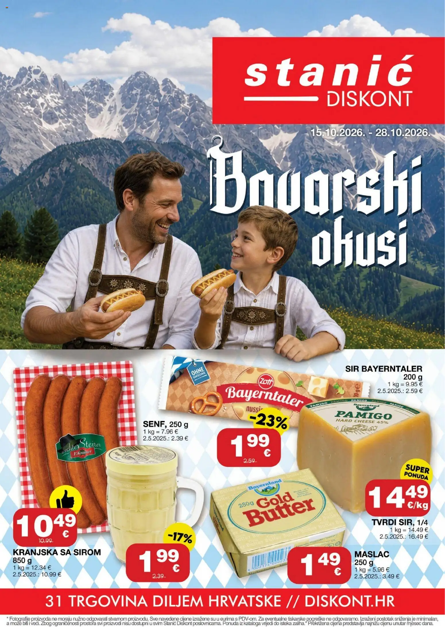 Stanić Diskont Katalog - stranica 1- važeći od 15.10.2026