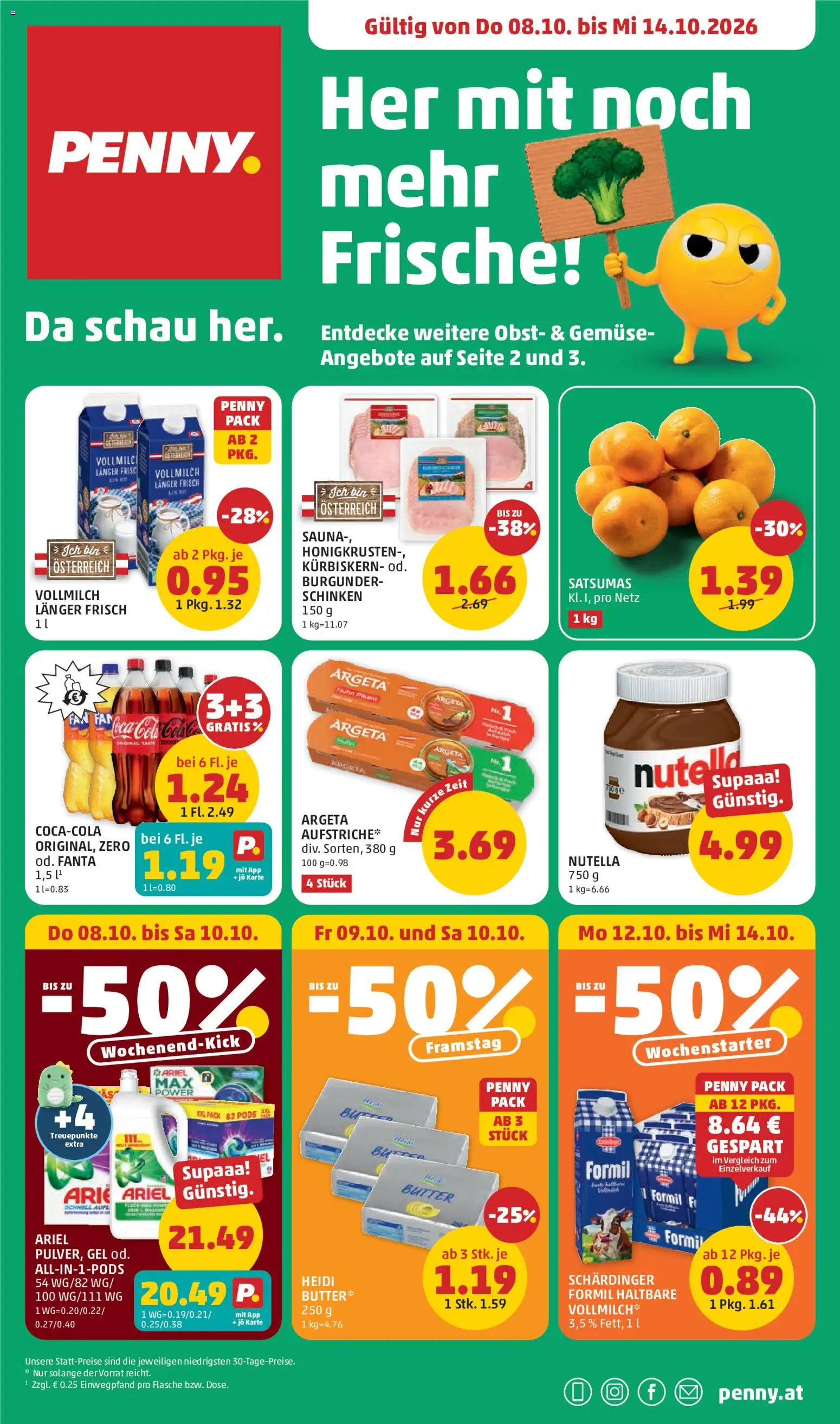 Penny Markt Flugblatt - Seite 1- gültig ab 04.10.2026