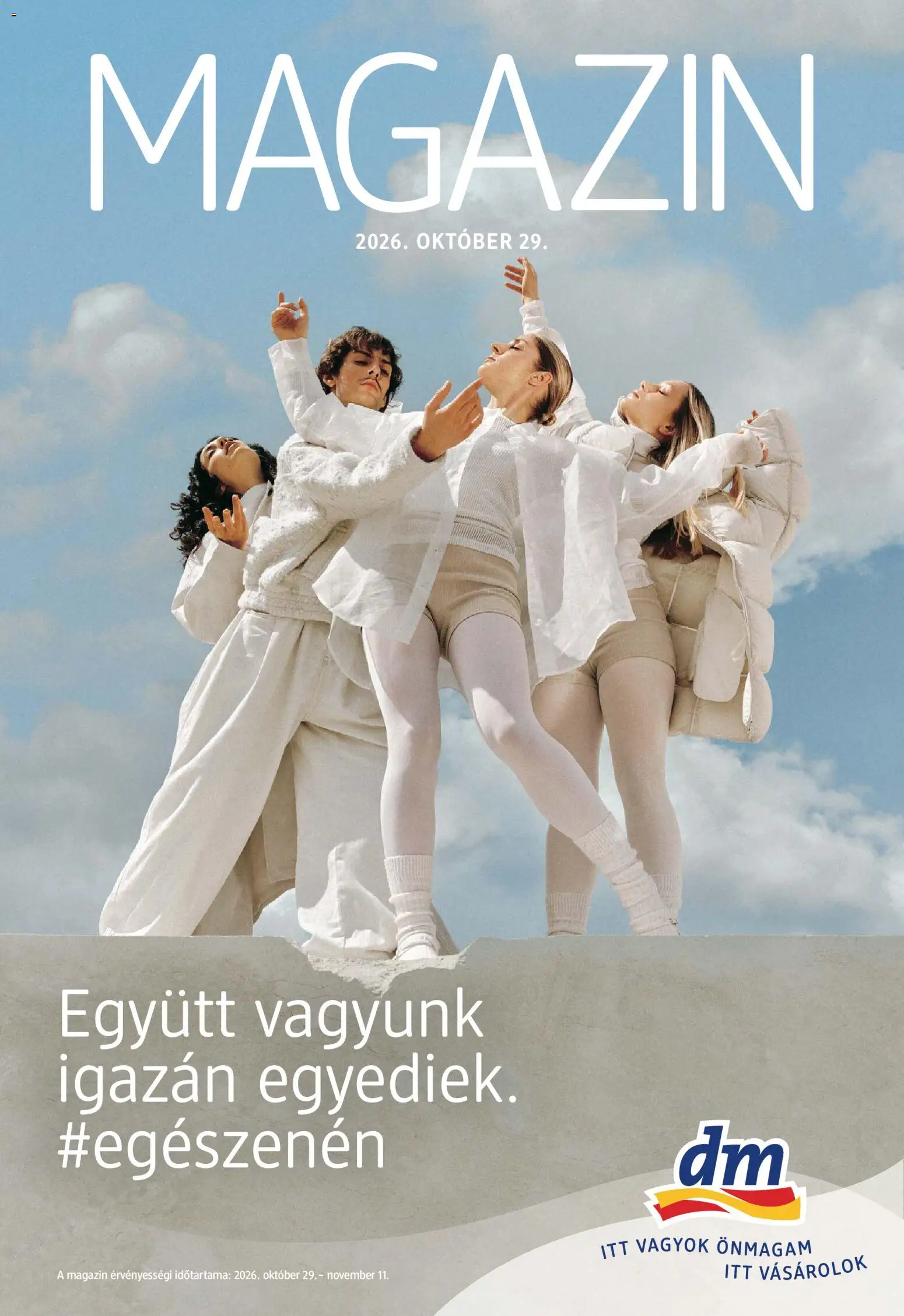 DM Drogerie Markt akciós újság - 1oldal - érvényes 2026.10.29.-tól