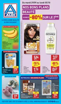 Aperçu Aldi catalogue valable à partir du 29/09/2026