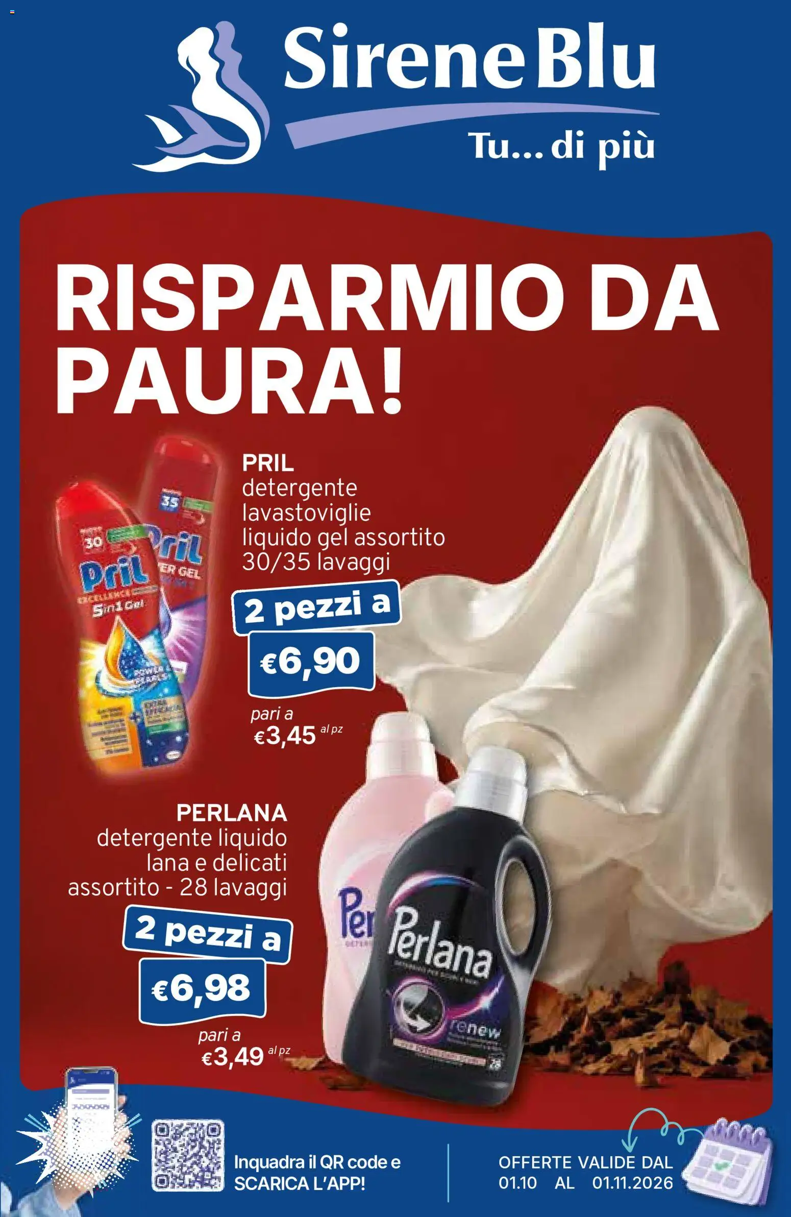 Sirene Blu volantino - pagina 1 - valido dal 01/10/2026