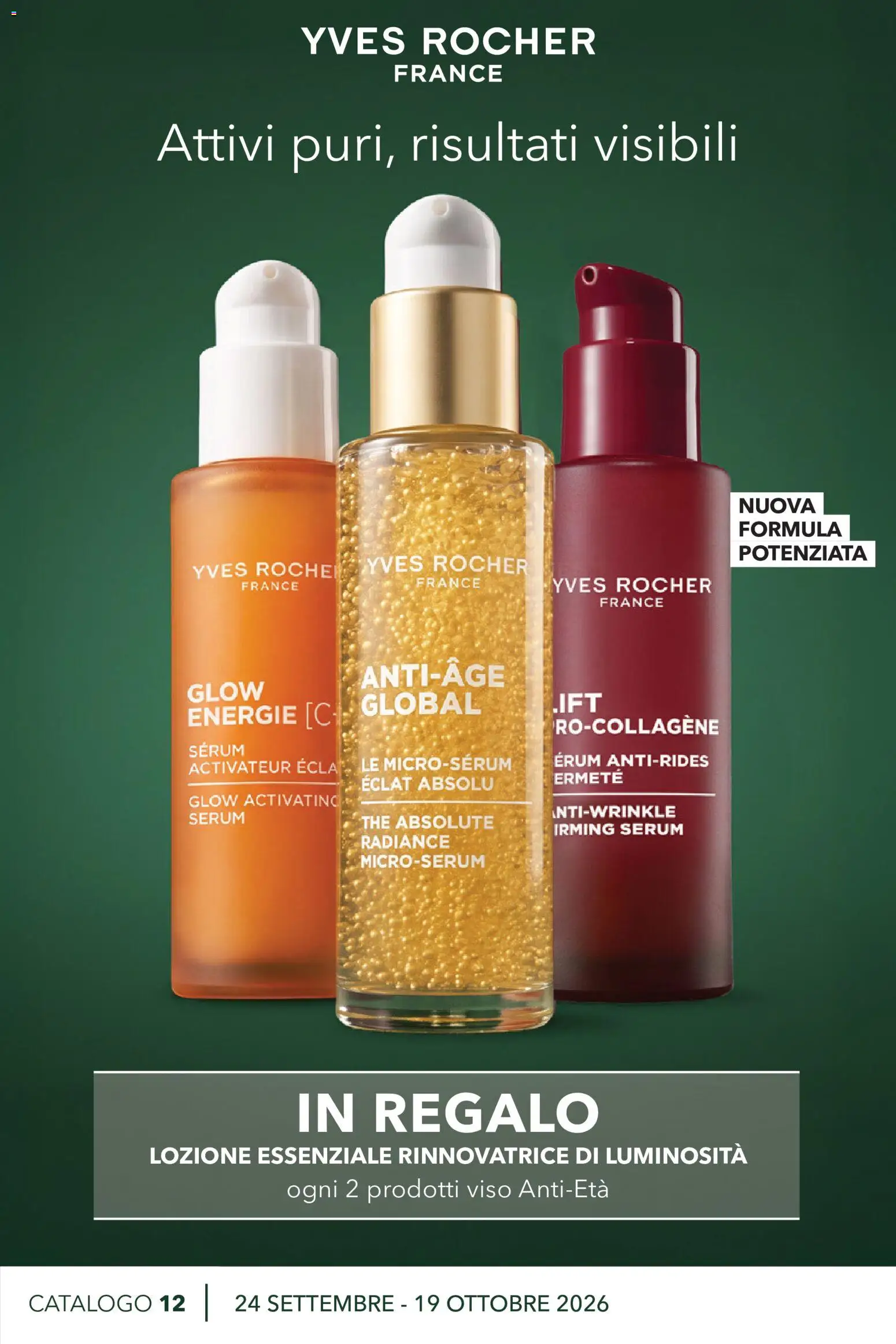 Yves Rocher catalogo 12 - pagina 1 - valido dal 24/09/2026