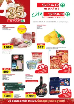 Előnézet Spar Market akciós újság érvényes 2026.10.29.-tól