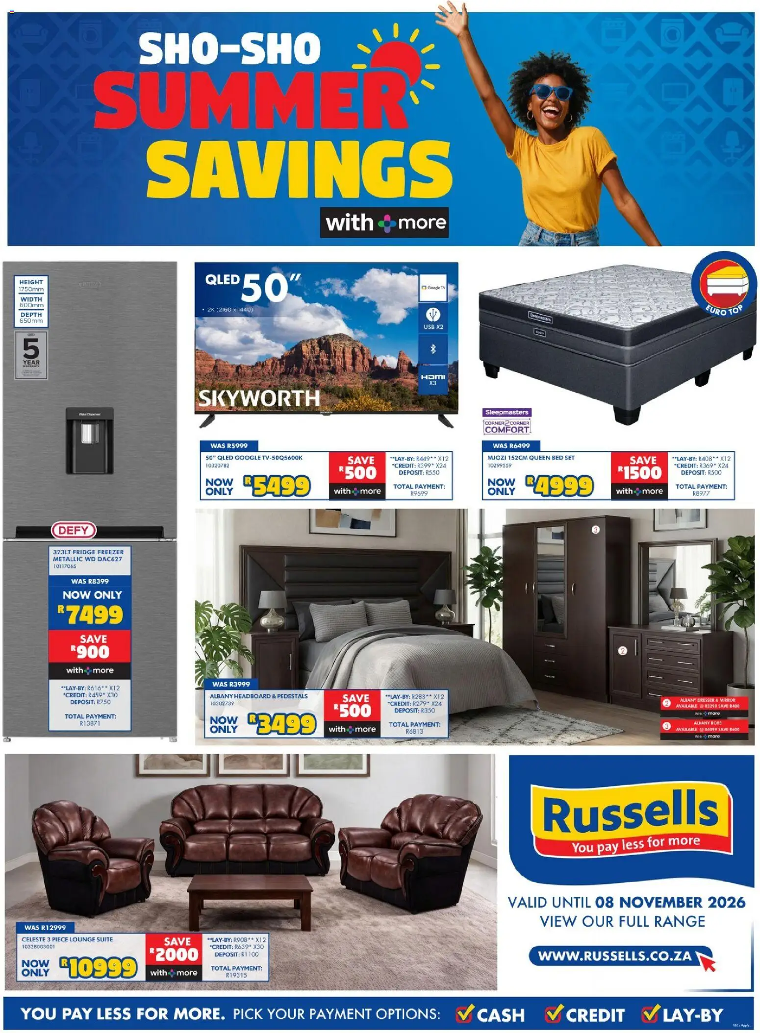 Russells Specials - page 1- valid from 15/10/2026
