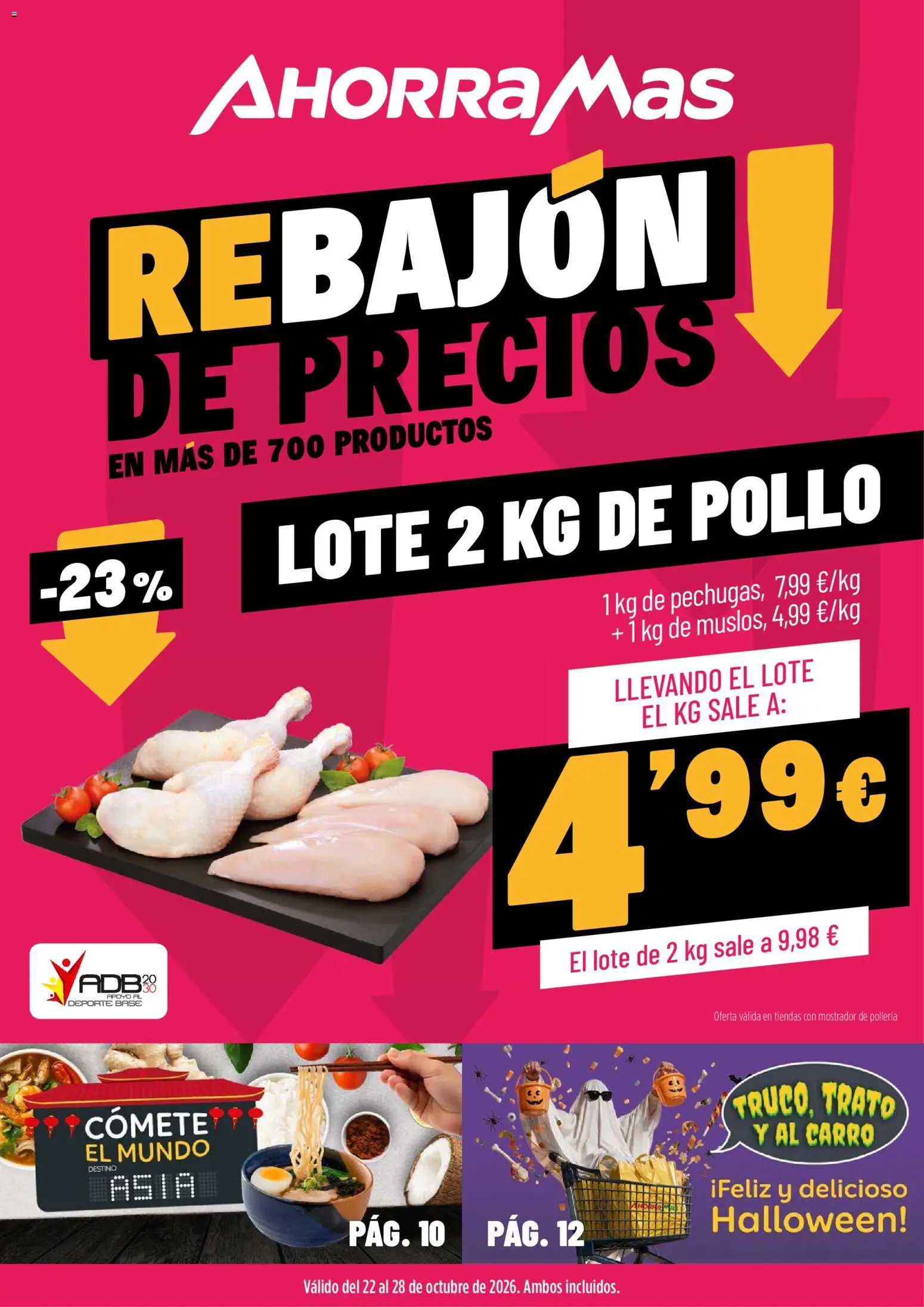 AhorraMas folleto - Página de 1 - Válido desde 22/10/2026