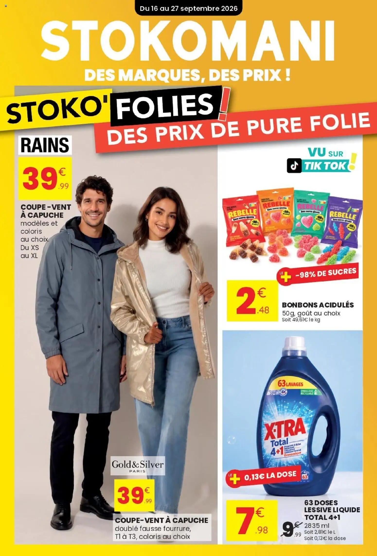 Stokomani catalogue - page 1 - valable à partir du 16/09/2026