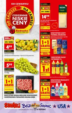 Podgląd Biedronka gazetka od poniedziałku ważny od 19.10.2026