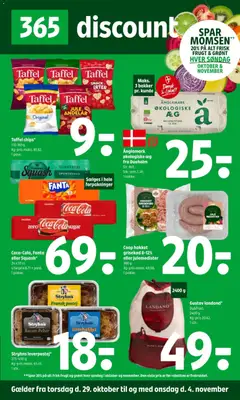 Forhåndsvisning Coop 365 - Tilbudsavis uge 44 gyldig fra 29/10/2026