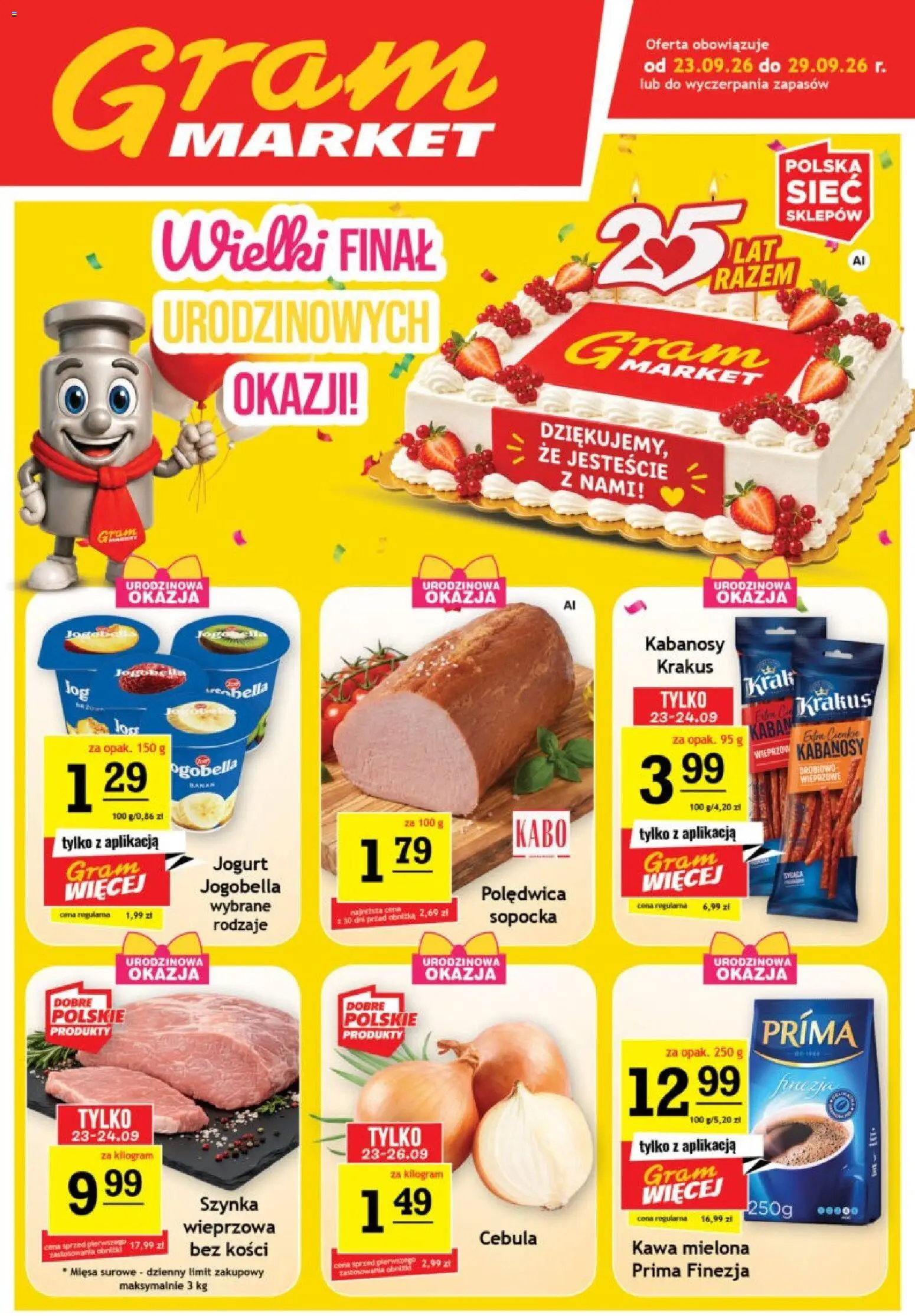 Gram Market gazetka - strona 1- ważny od 23.09.2026