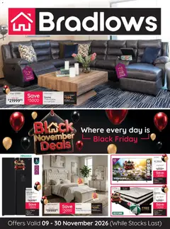 Preview Bradlows Black Friday valid from 09/11/2026