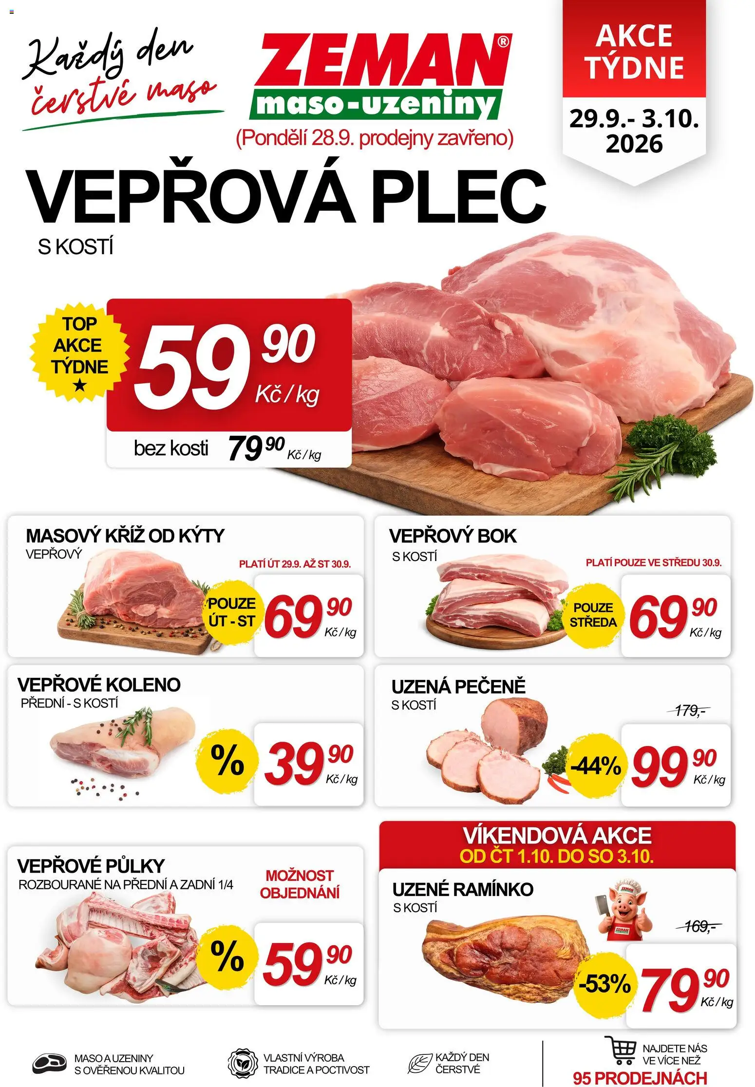 Prodejny Zeman leták - strana 1- platný od 29.09.2026