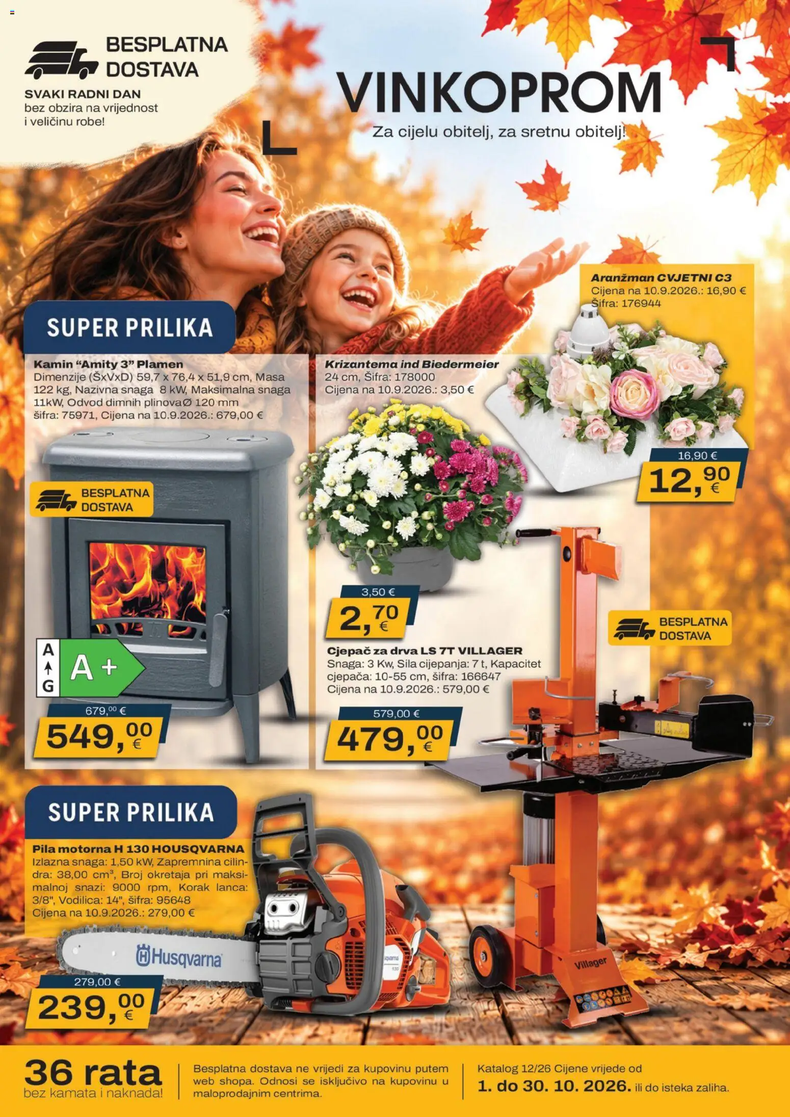 Vinkoprom Katalog - stranica 1- važeći od 01.10.2026